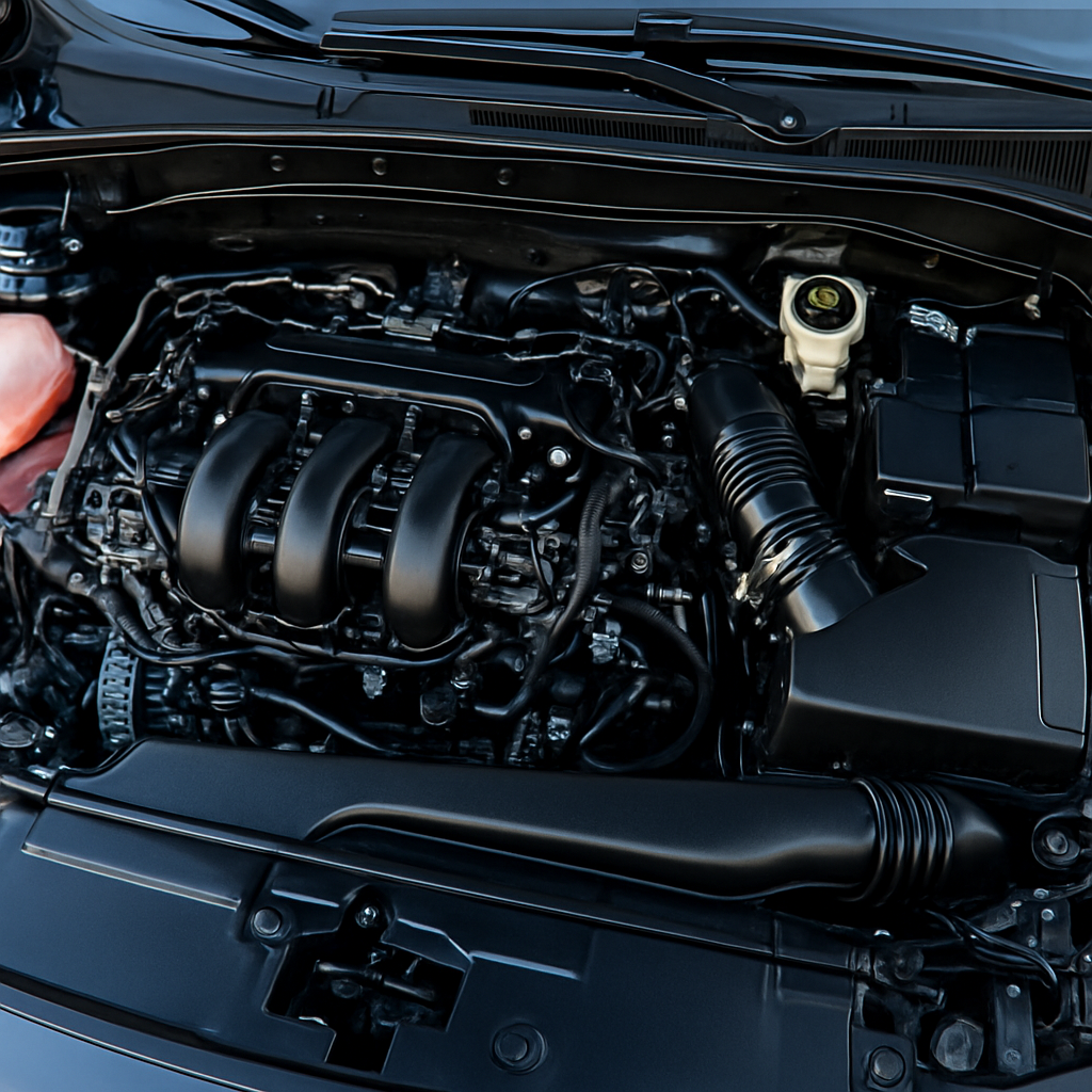 Engine Bay Detailing after detailing