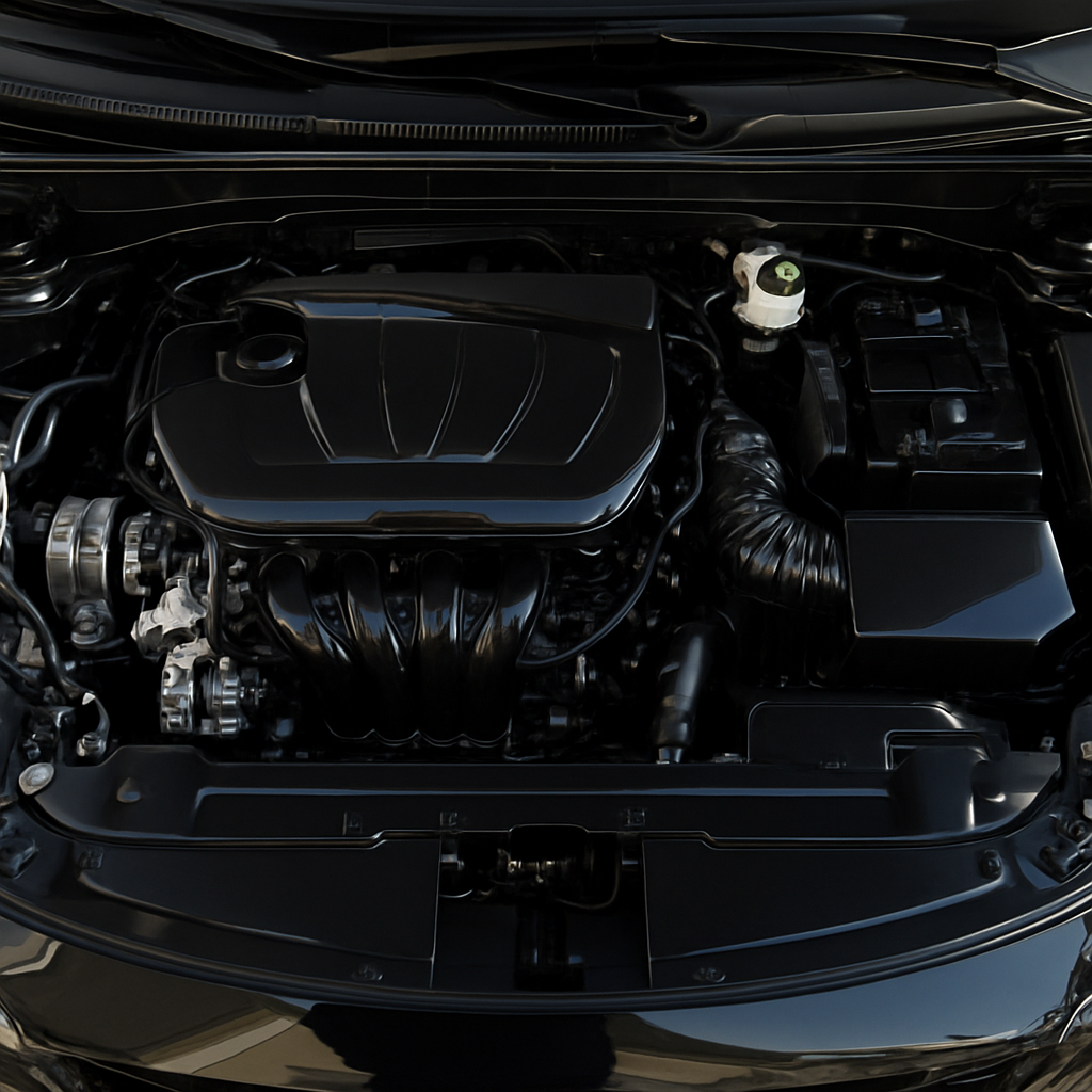 Engine Bay Detailing after detailing