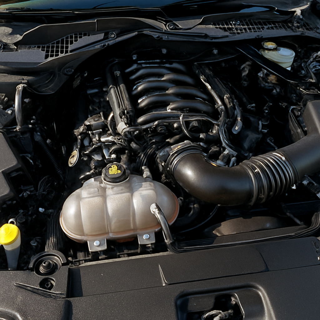 Engine Bay Detailing result