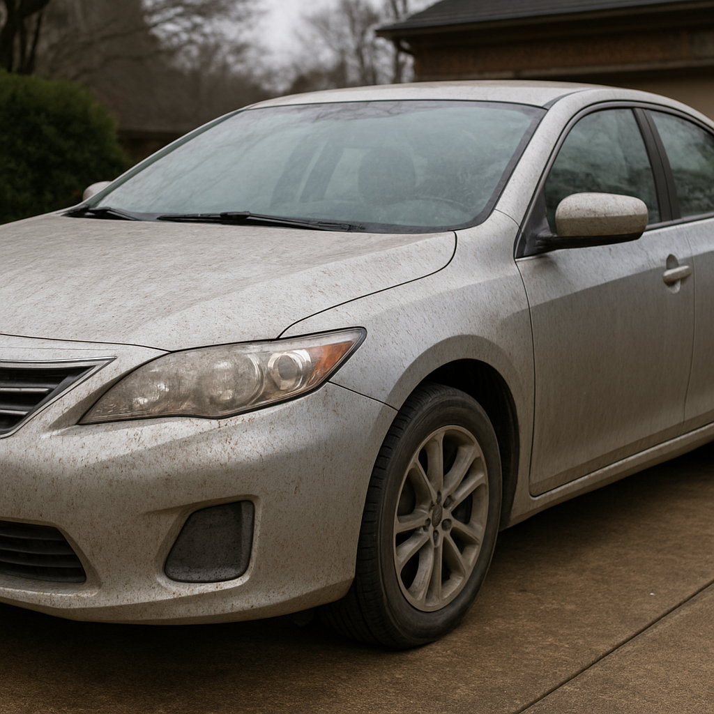 Exterior Detailing before detailing