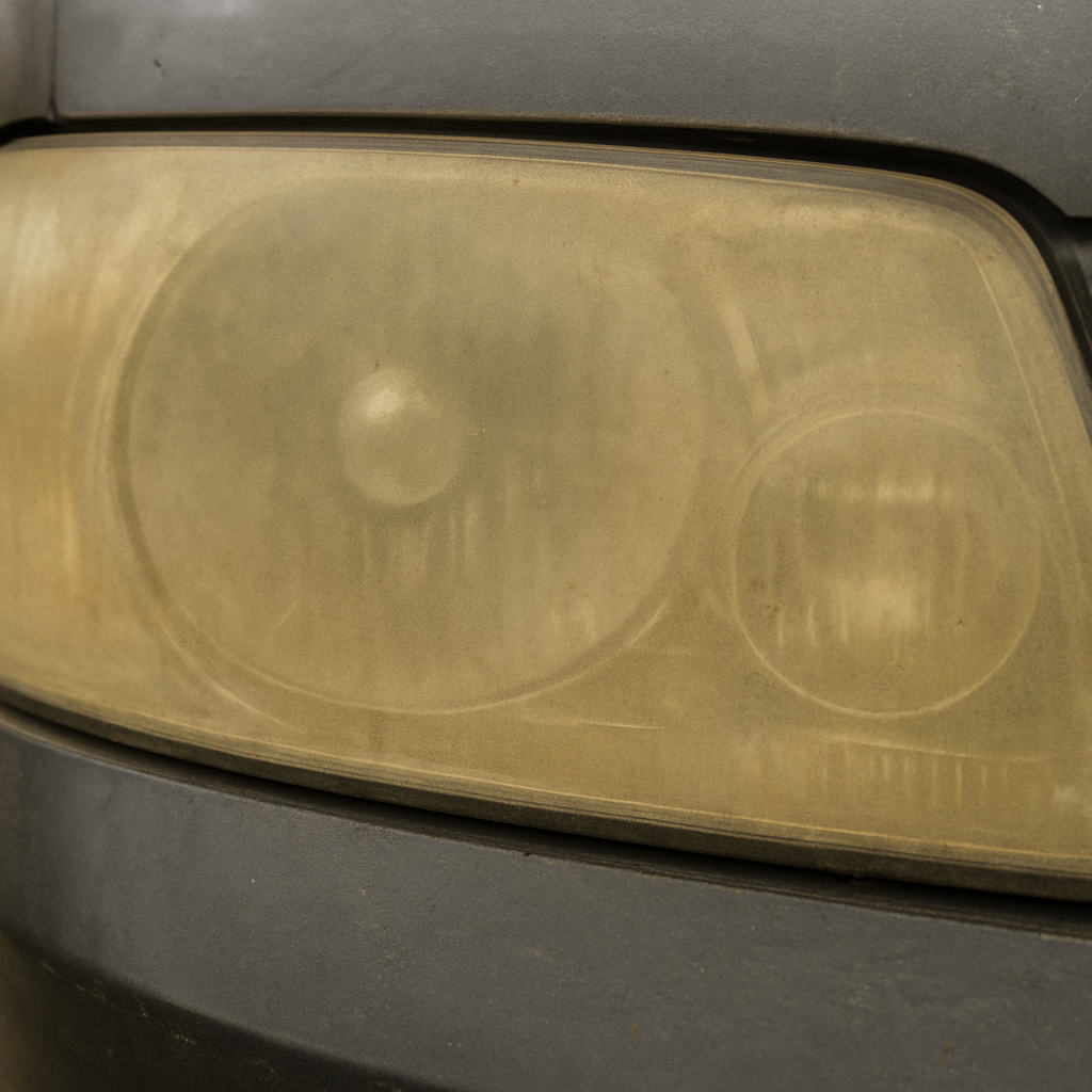Headlight Restoration before detailing
