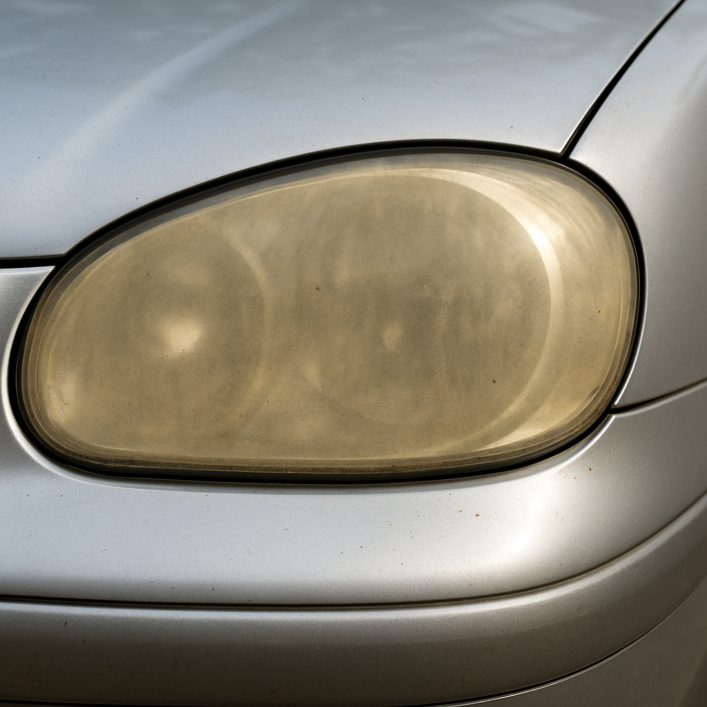 Headlight Restoration before detailing