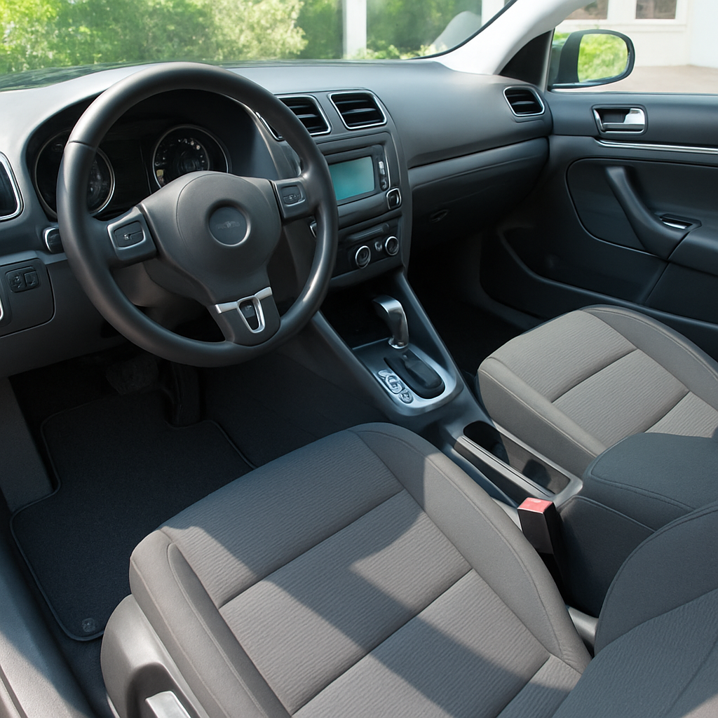Interior detailing after detailing