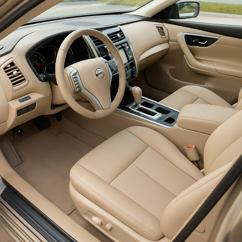 Interior detailing after detailing